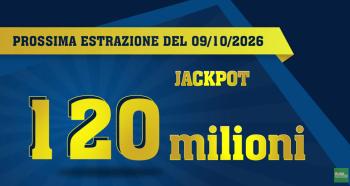 EUROJACKPOT - IL JACKPOT  E' DI 120 MILIONI DI EURO