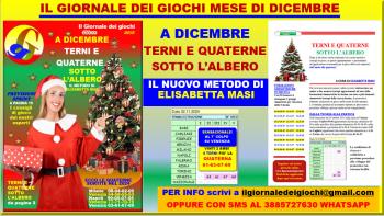 IL GIORNALE DEI GIOCHI MESE DI DICEMBRE