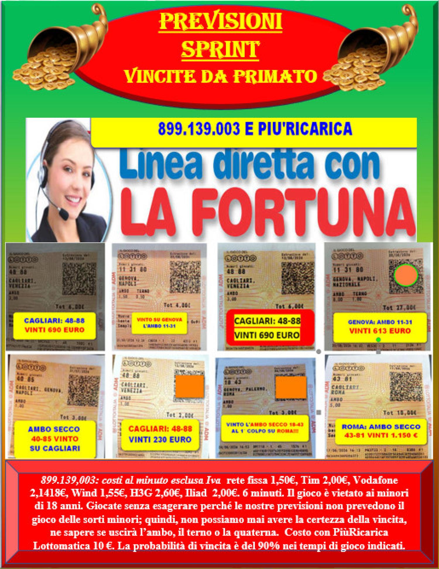 899.139.003 E PIU'RICARICA LA NUOVA QUATERNA SECCA