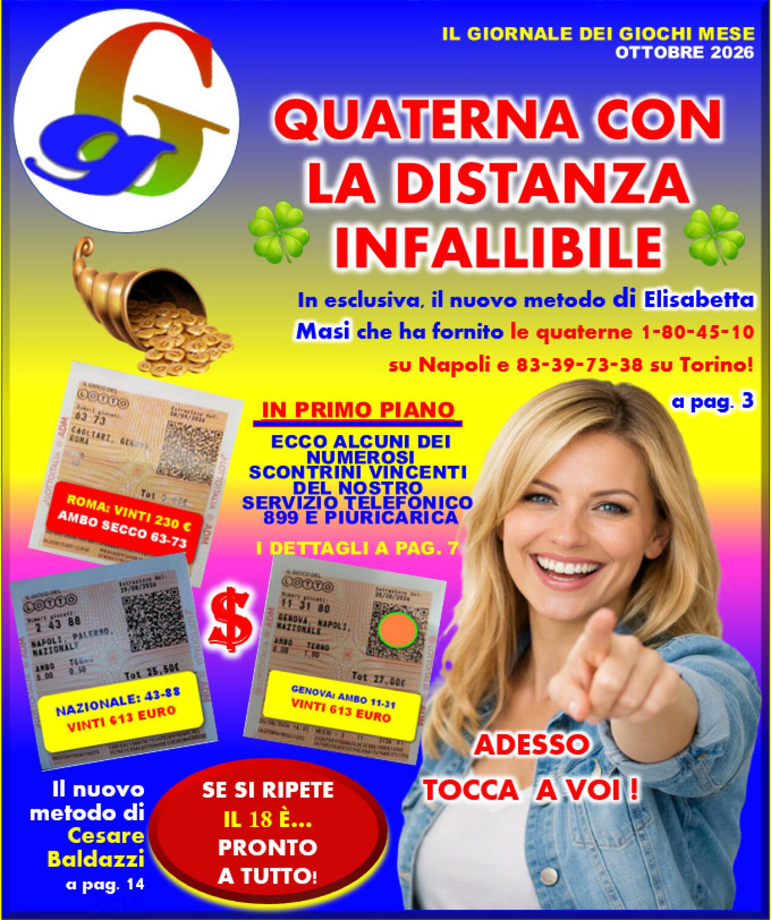 IL GIORNALE DEI GIOCHI MESE DI OTTOBRE