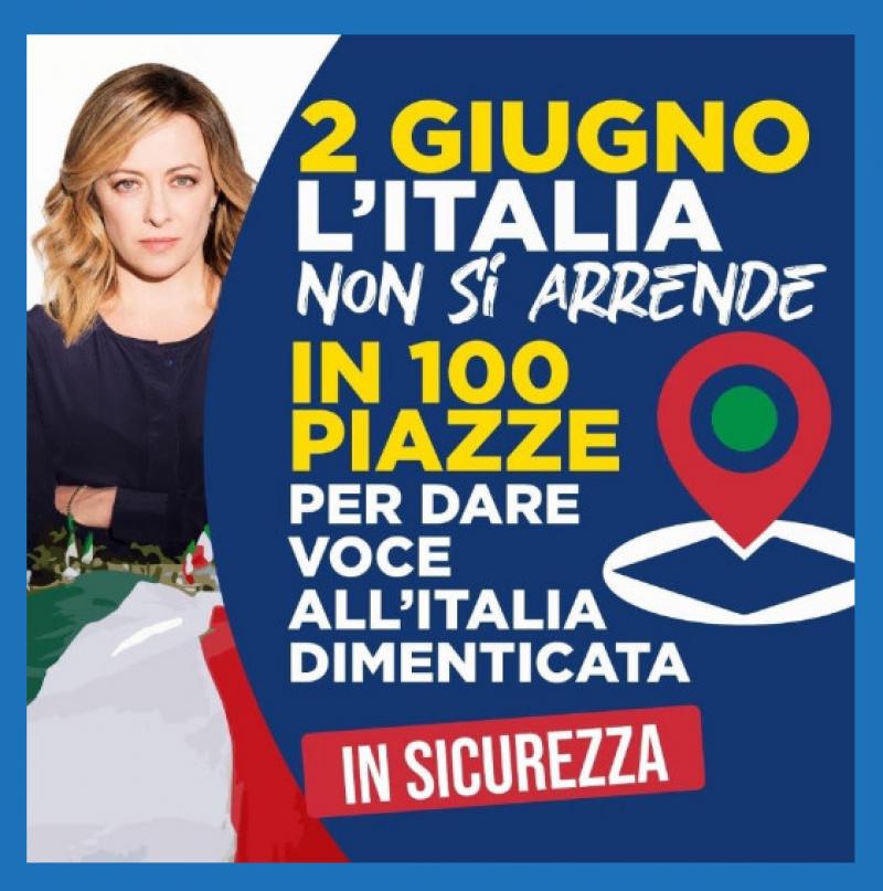 2 GIUGNO: L'ITALIA NON SI ARRENDE
