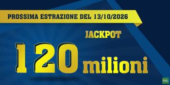 EUROJACKPOT - IL JACKPOT  E' DI 120 MILIONI DI EURO