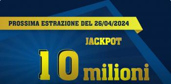 EuroJackpot - Prossima estrazione 26/04/2024 - JACKPOT 120 MILIONI DI EURO