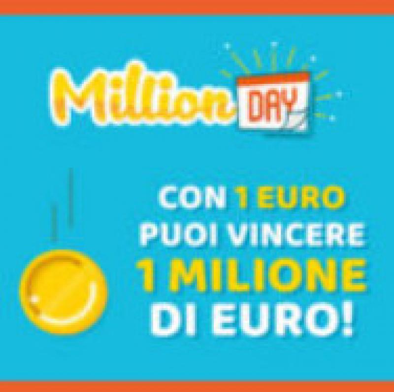 MillionDay -Vinto 1 Milione di euro a Roma